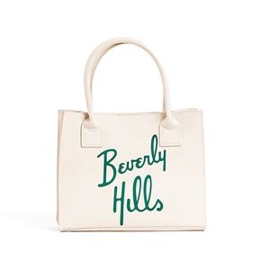 NWT - LATC Los Angeles Trading Company - Mini Modern Tote Beverly Hills White